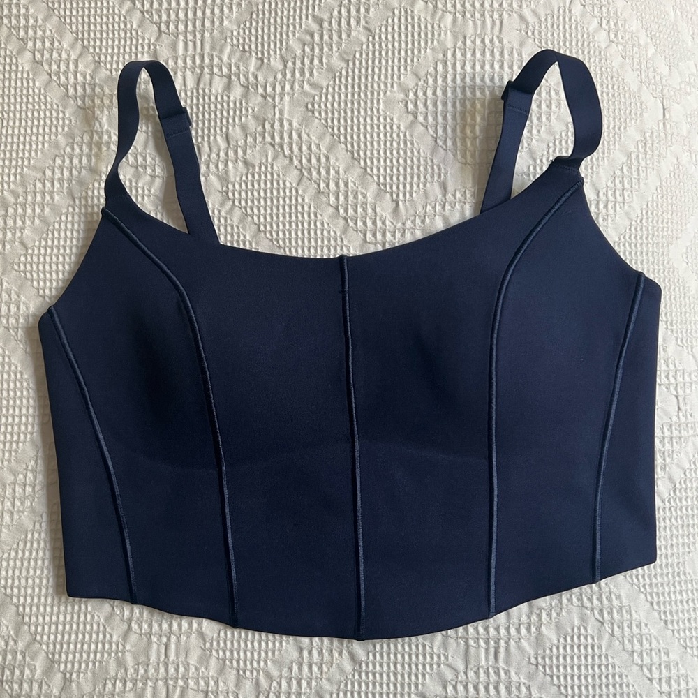 OFFLINE By Aerie Real Me Hold Up! Corset Sports Bra. Size Small.